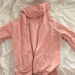 Kids Ocean City Pink Hoodie